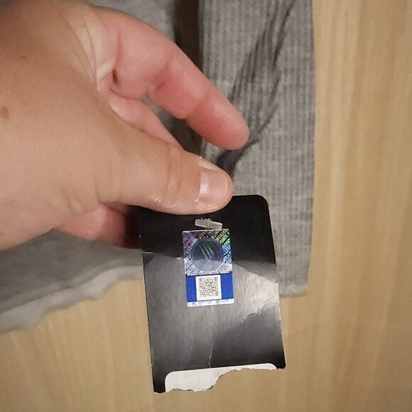 University Of Kansas New Grey Distressed Lightweight Sweatshirt 7 - Picture 5 of 7